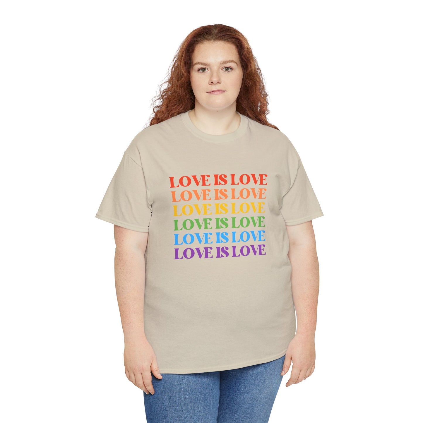 Love is Love Pride Month Unisex Cotton T-Shirt