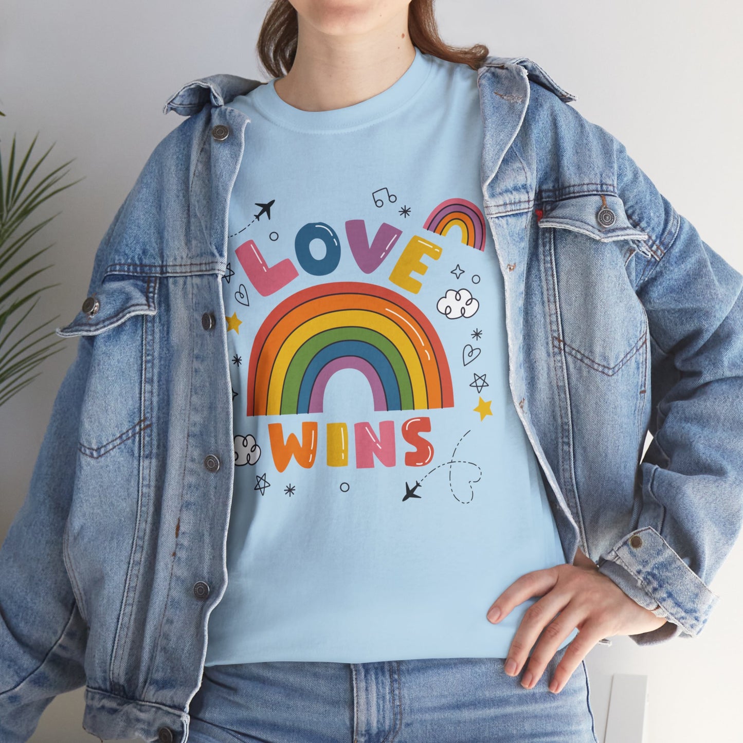 Love Wins Pride Month Unisex Cotton T-Shirt