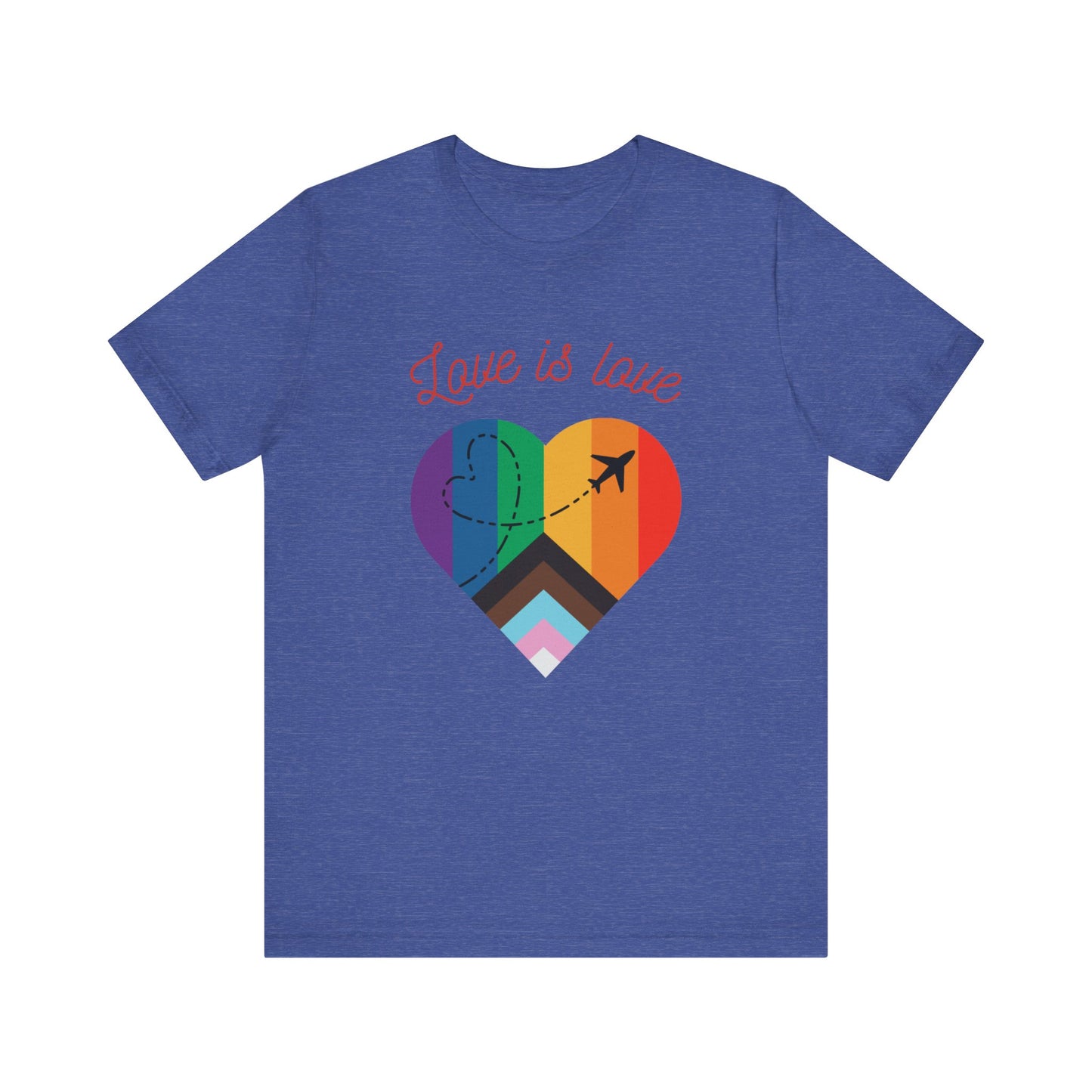 Love is Love Pride Month Unisex Jersey Short Sleeve T-Shirt