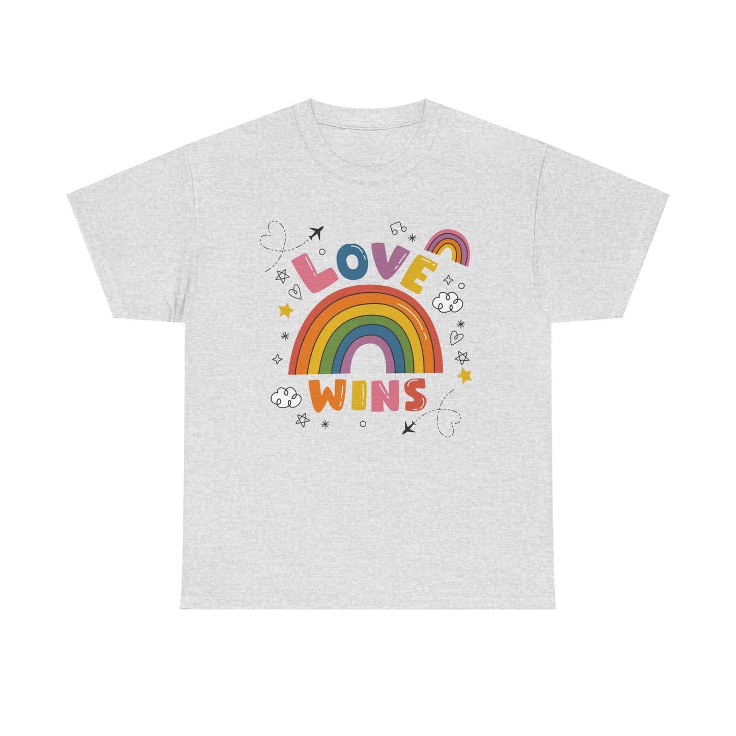 Love Wins Pride Month Unisex Cotton T-Shirt