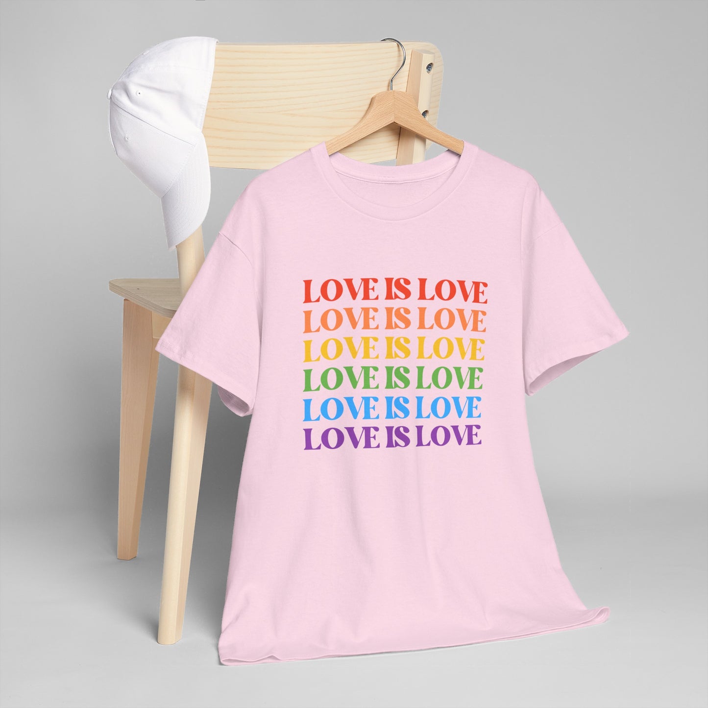 Love is Love Pride Month Unisex Cotton T-Shirt