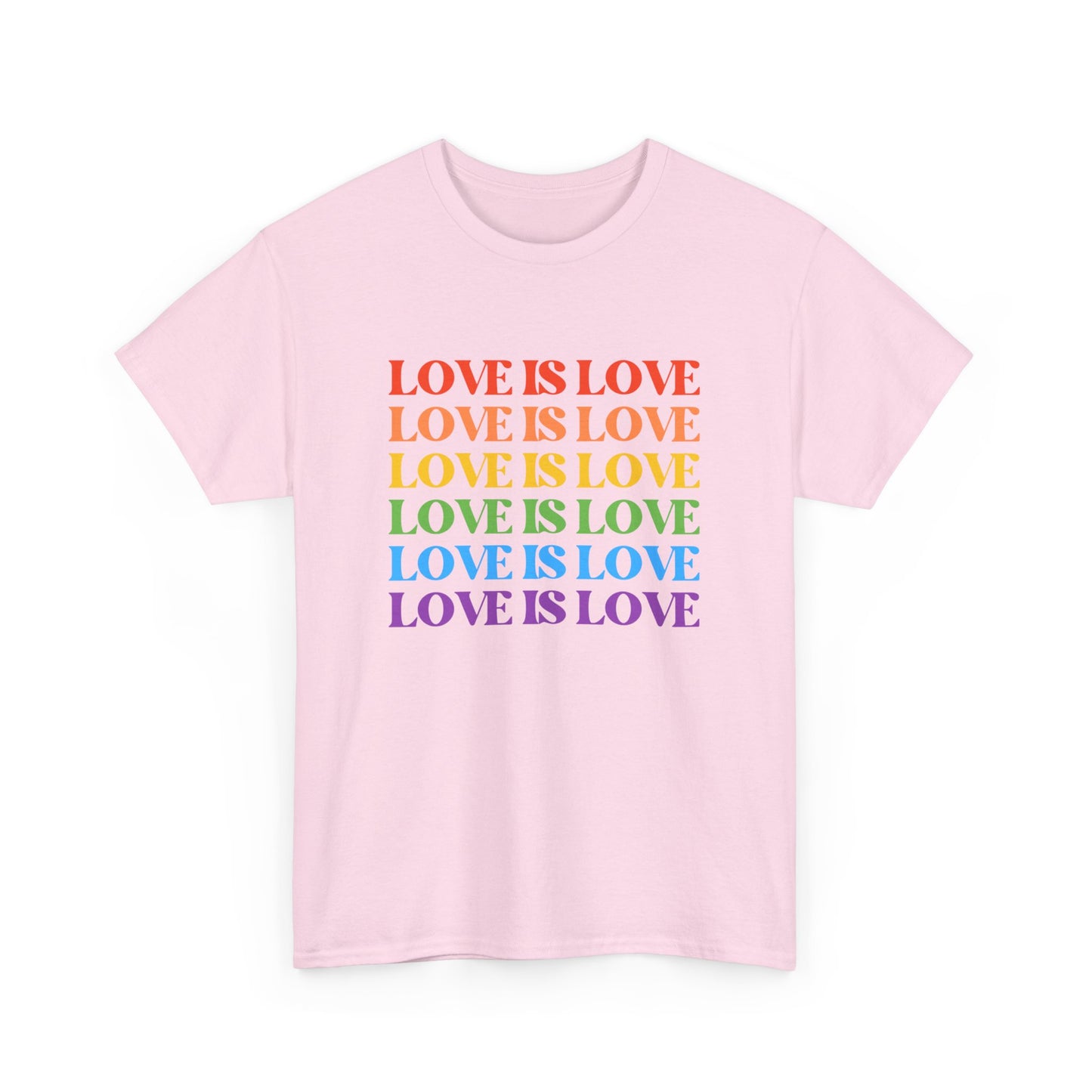 Love is Love Pride Month Unisex Cotton T-Shirt