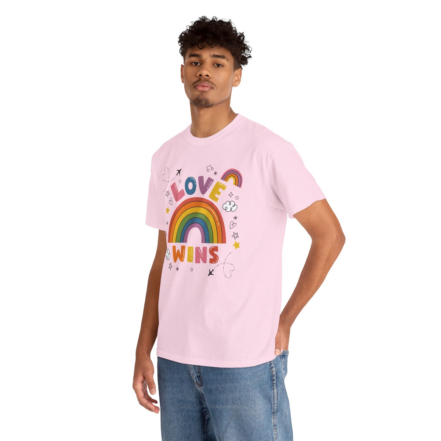 Love Wins Pride Month Unisex Cotton T-Shirt