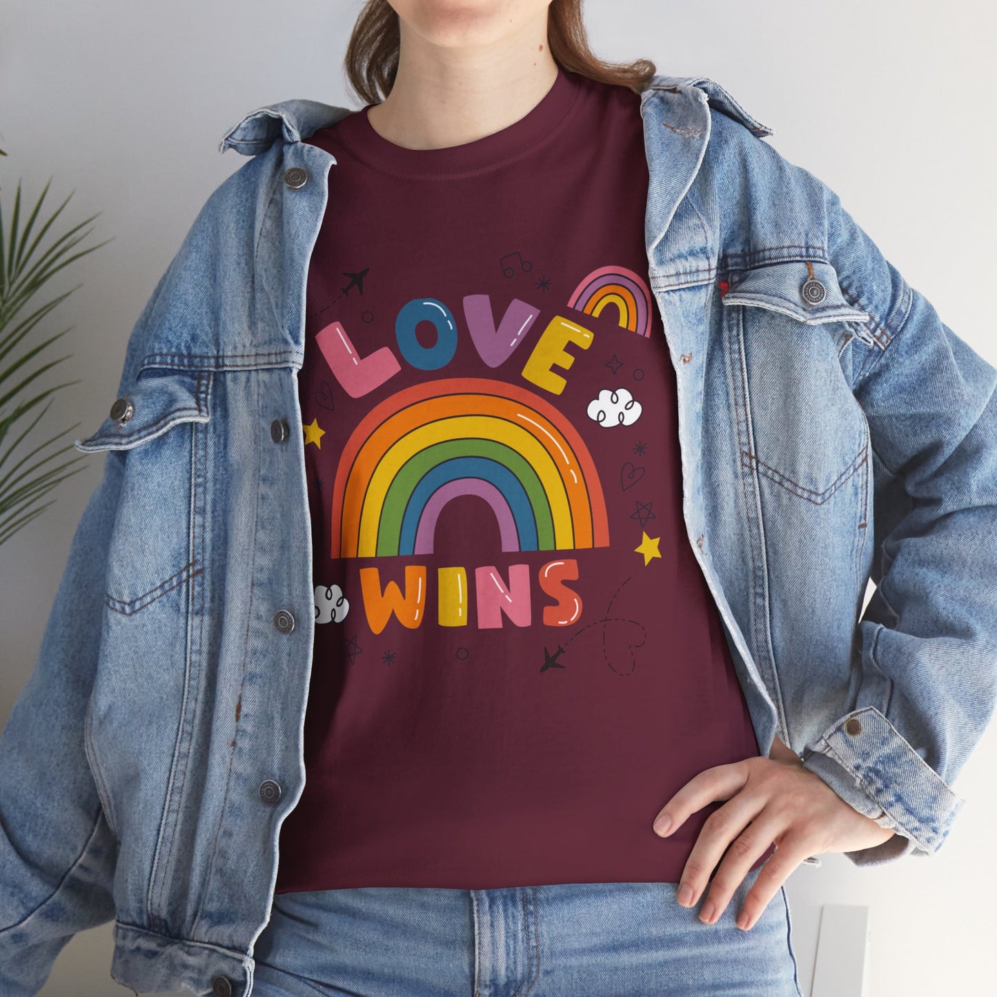 Love Wins Pride Month Unisex Cotton T-Shirt