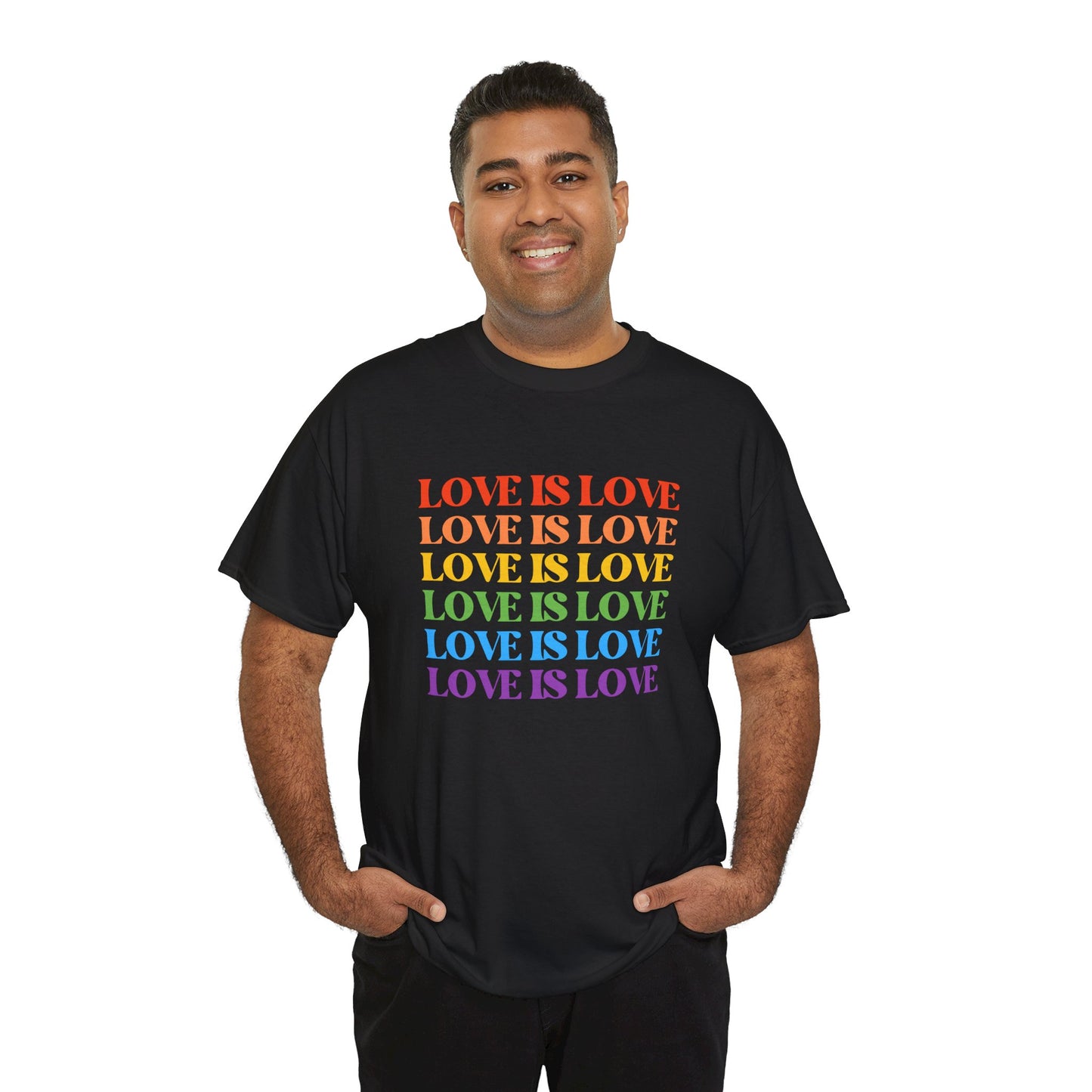 Love is Love Pride Month Unisex Cotton T-Shirt