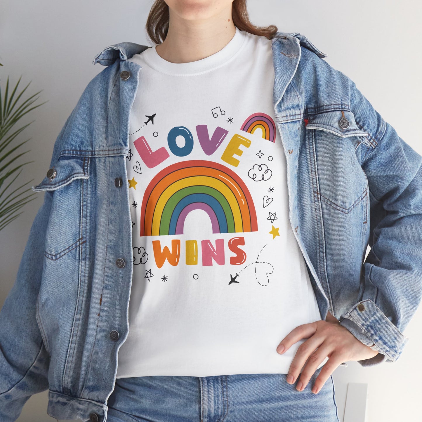 Love Wins Pride Month Unisex Cotton T-Shirt