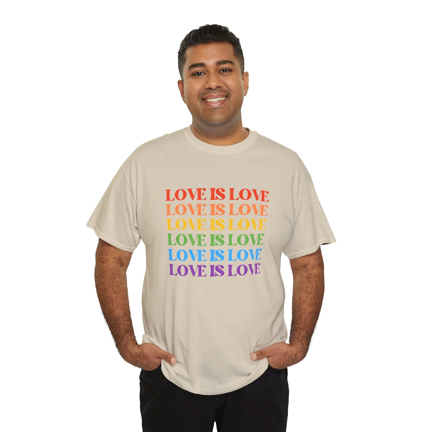 Love is Love Pride Month Unisex Cotton T-Shirt