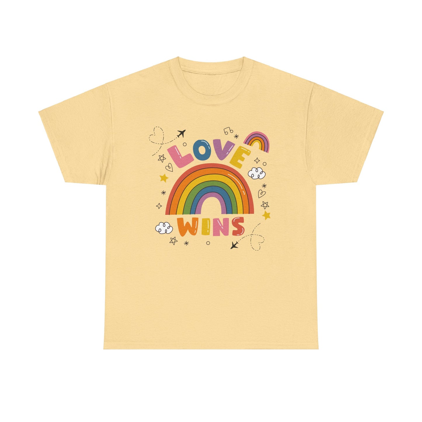 Love Wins Pride Month Unisex Cotton T-Shirt