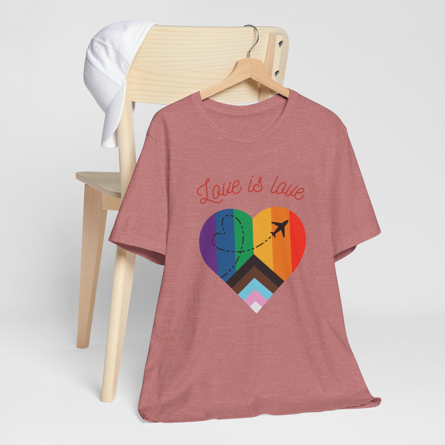 Love is Love Pride Month Unisex Jersey Short Sleeve T-Shirt