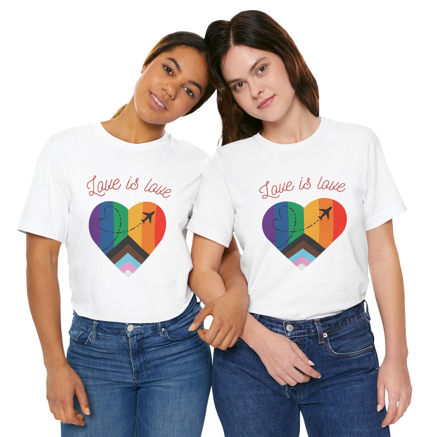 Love is Love Pride Month Unisex Jersey Short Sleeve T-Shirt