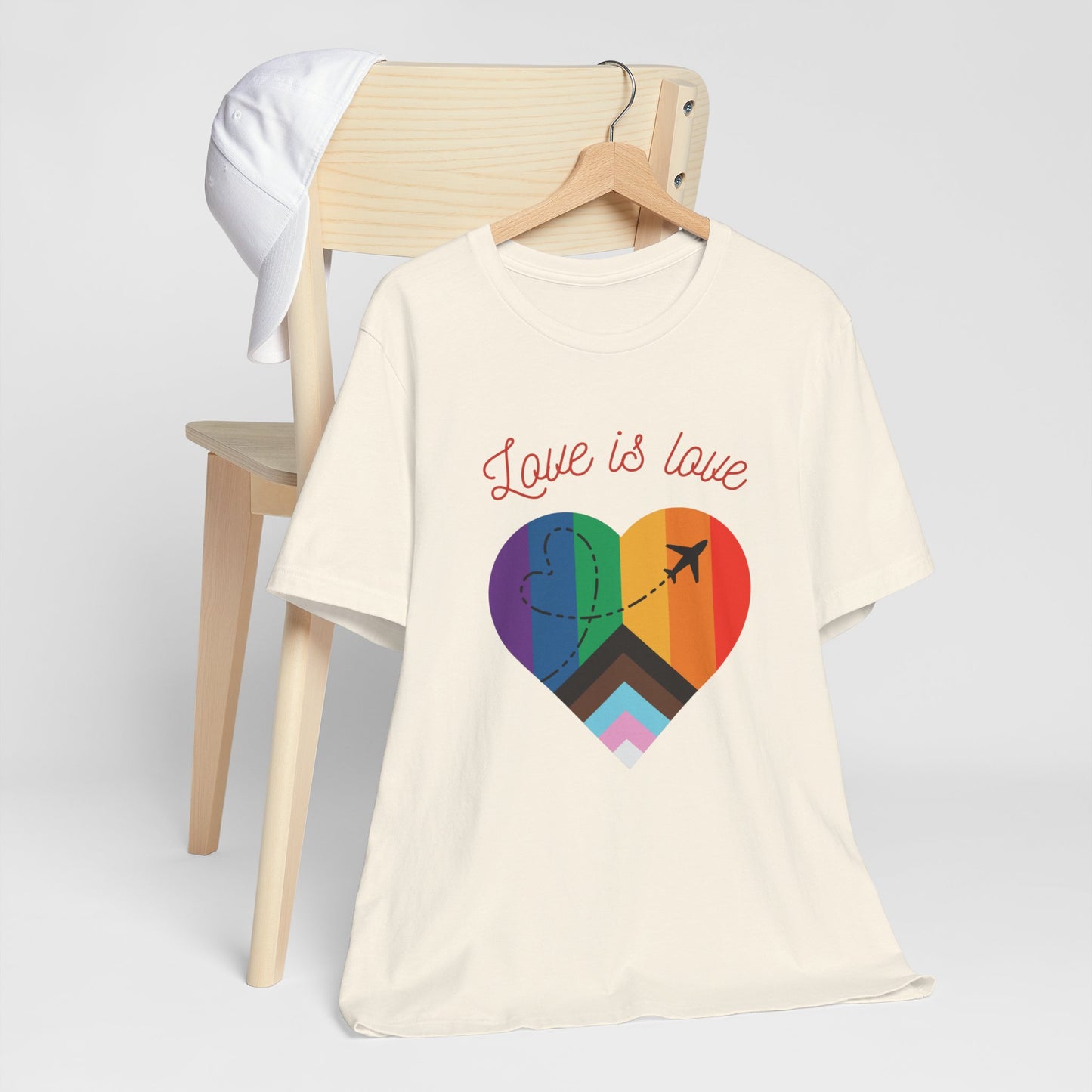 Love is Love Pride Month Unisex Jersey Short Sleeve T-Shirt