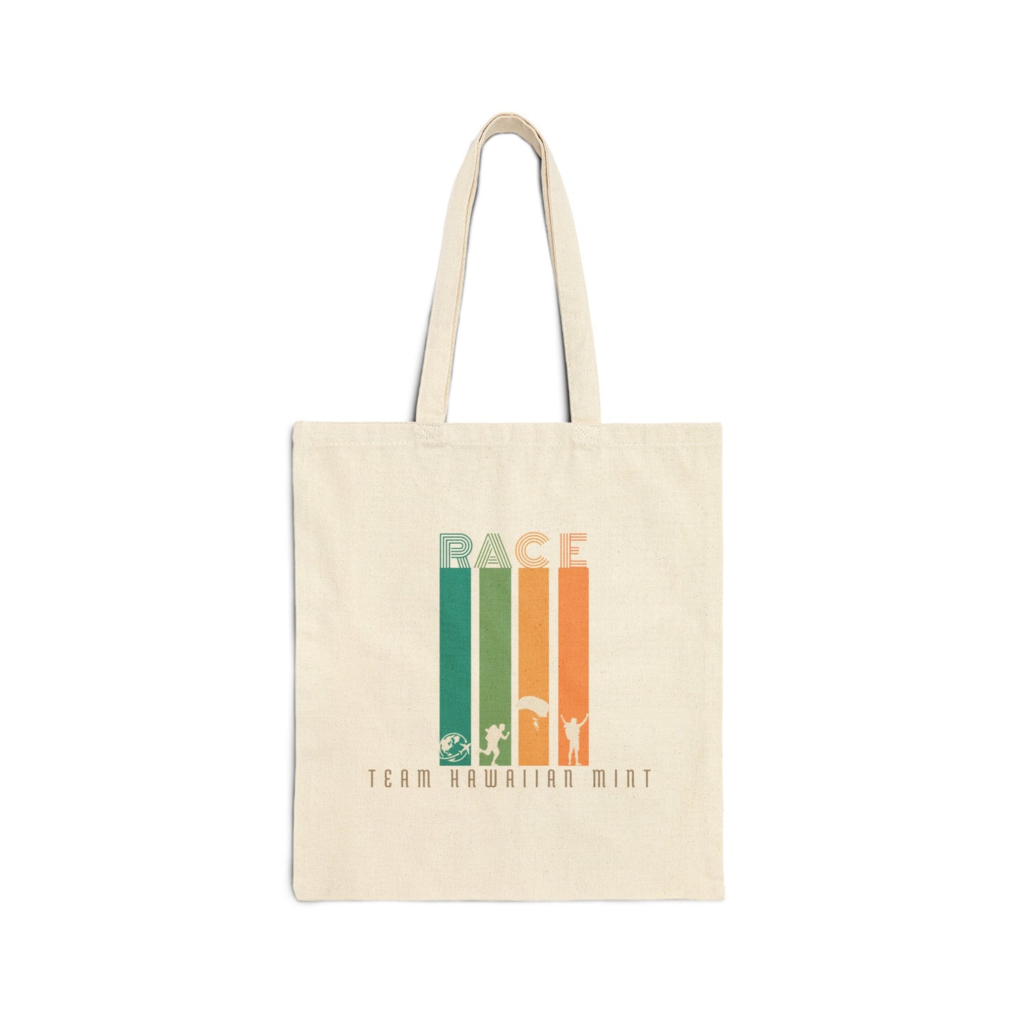 Team Hawaiian Mint Cotton Canvas Tote Bag