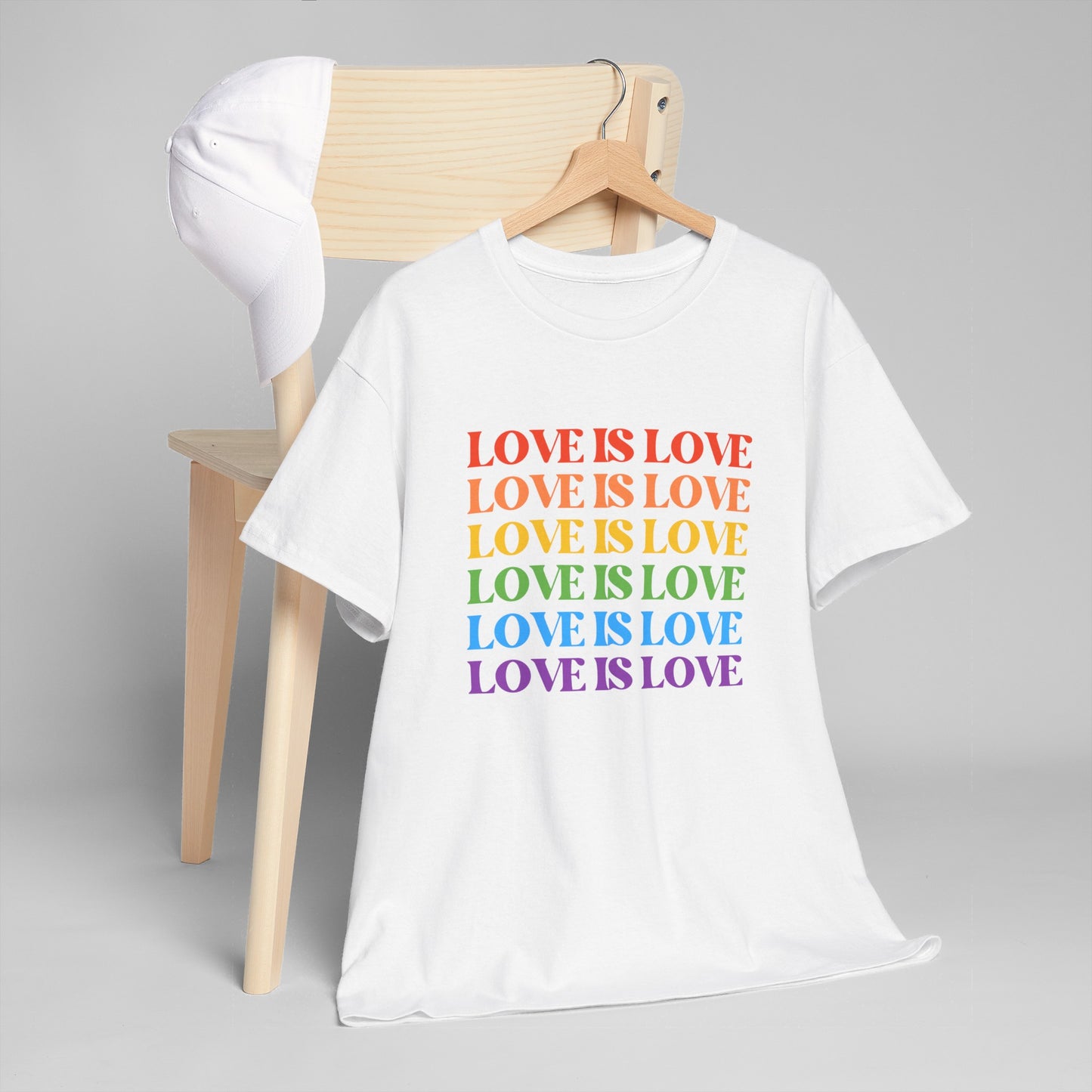 Love is Love Pride Month Unisex Cotton T-Shirt