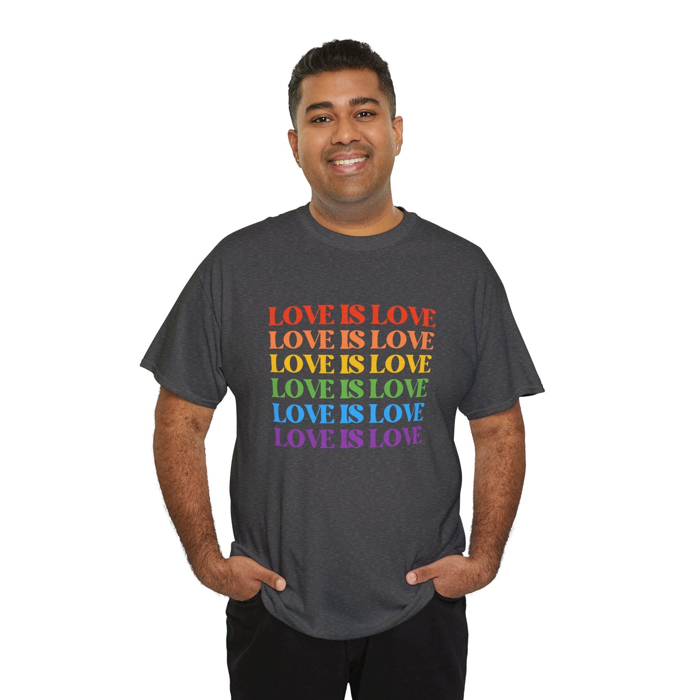 Love is Love Pride Month Unisex Cotton T-Shirt