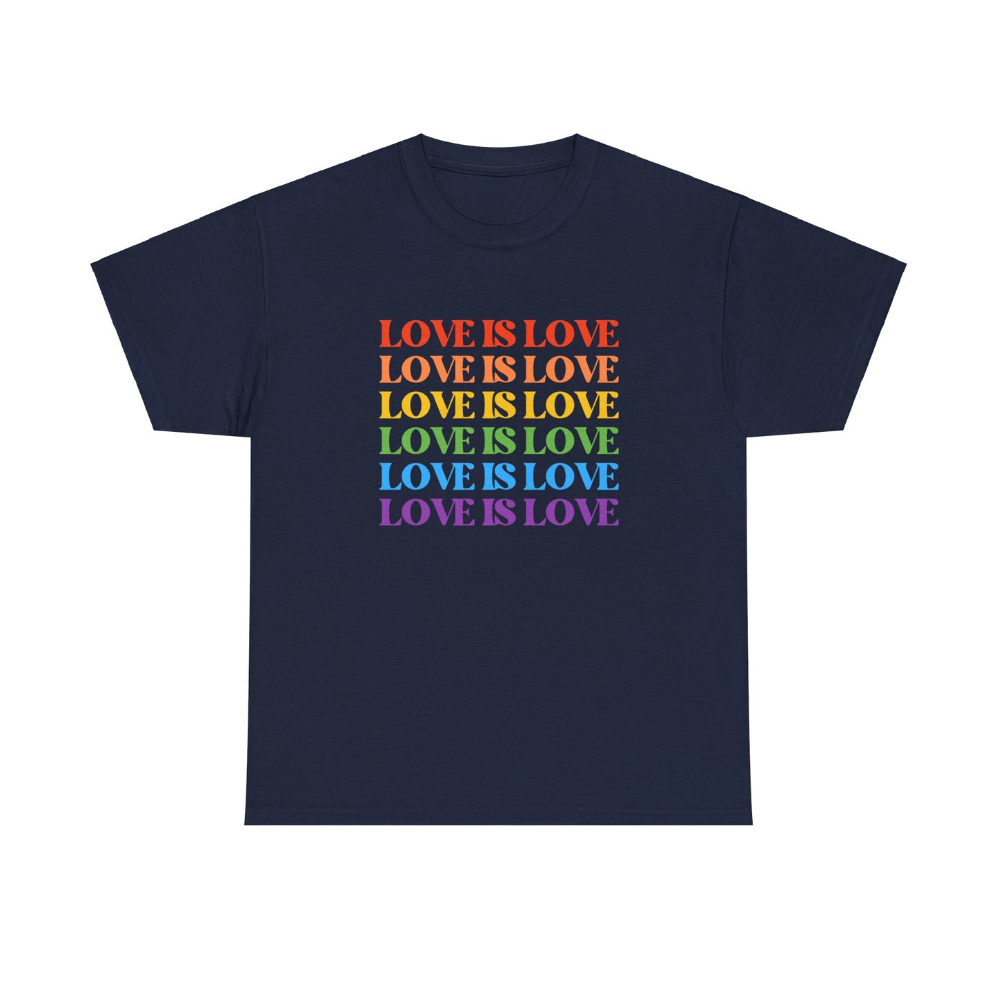 Love is Love Pride Month Unisex Cotton T-Shirt