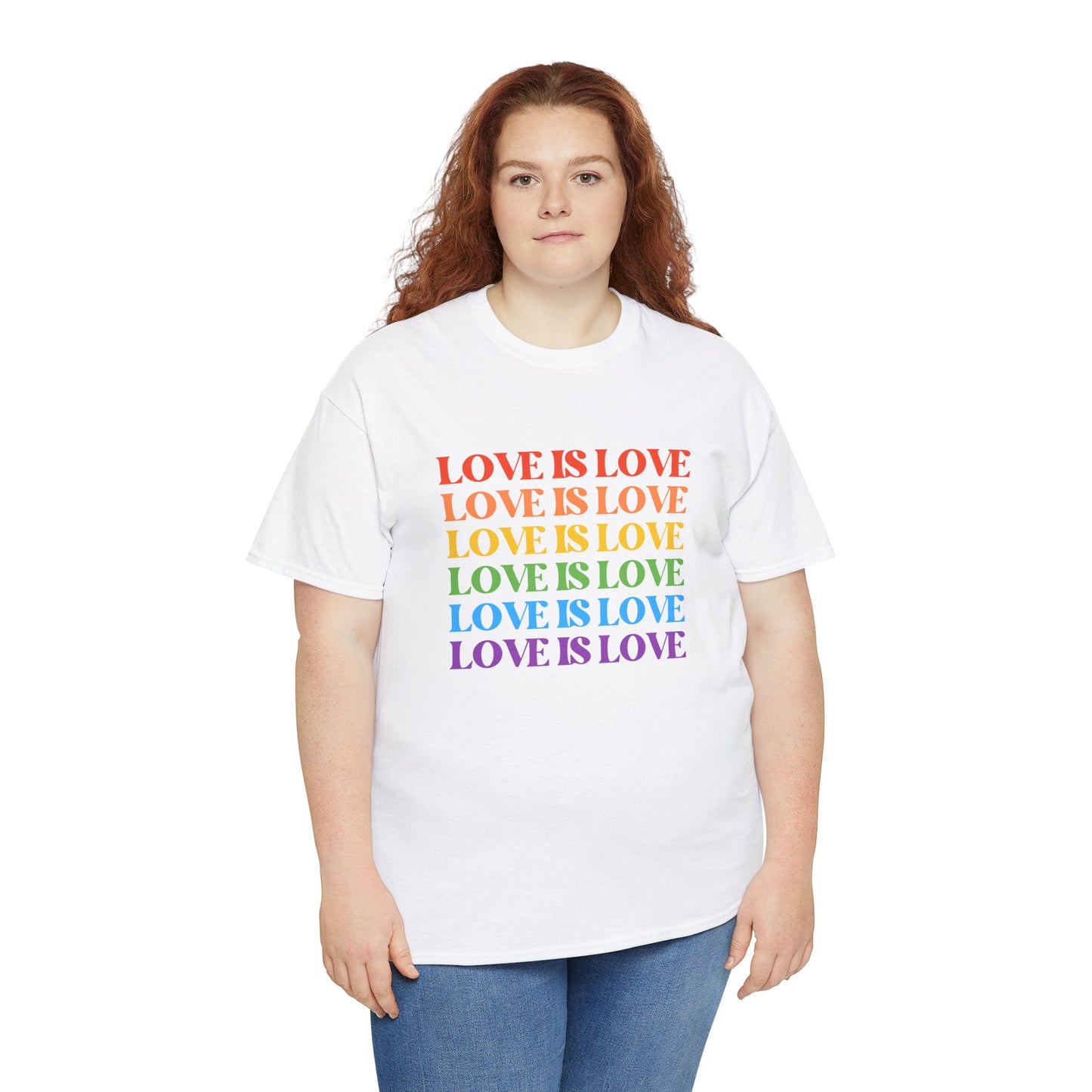 Love is Love Pride Month Unisex Cotton T-Shirt