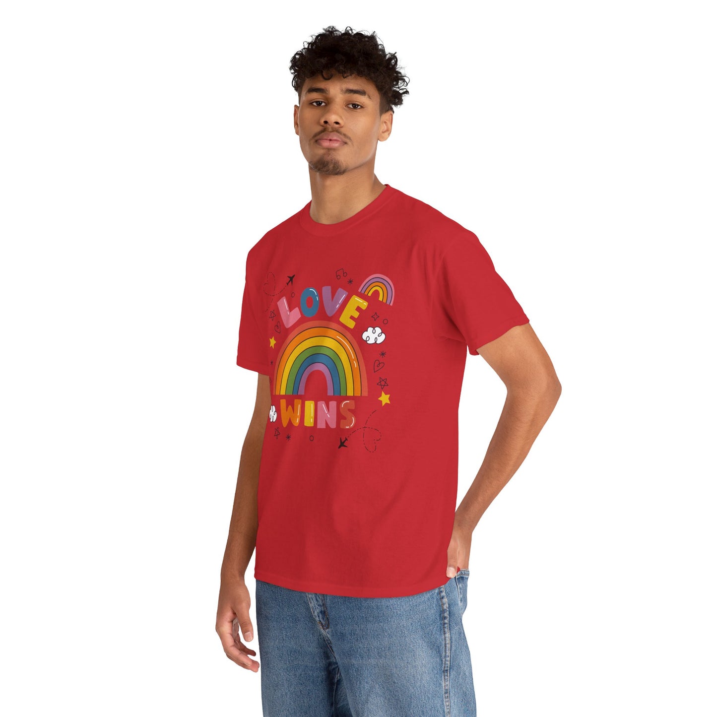 Love Wins Pride Month Unisex Cotton T-Shirt