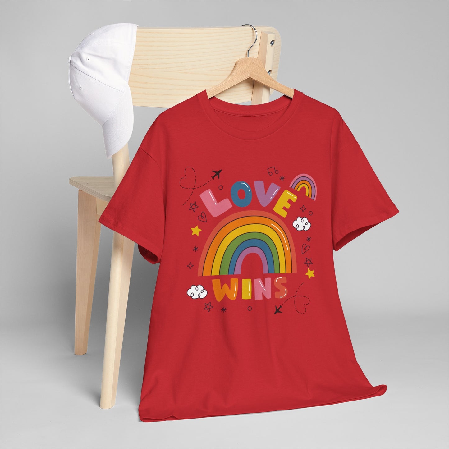 Love Wins Pride Month Unisex Cotton T-Shirt