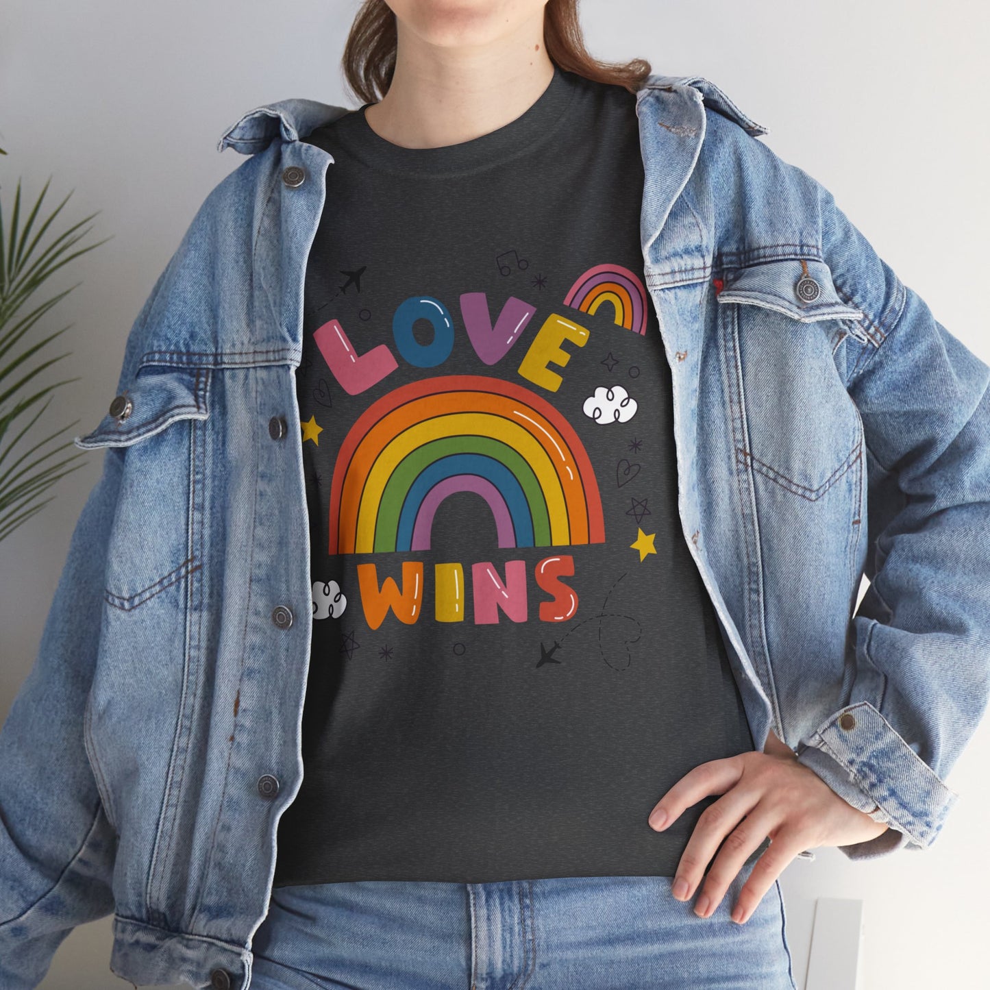 Love Wins Pride Month Unisex Cotton T-Shirt