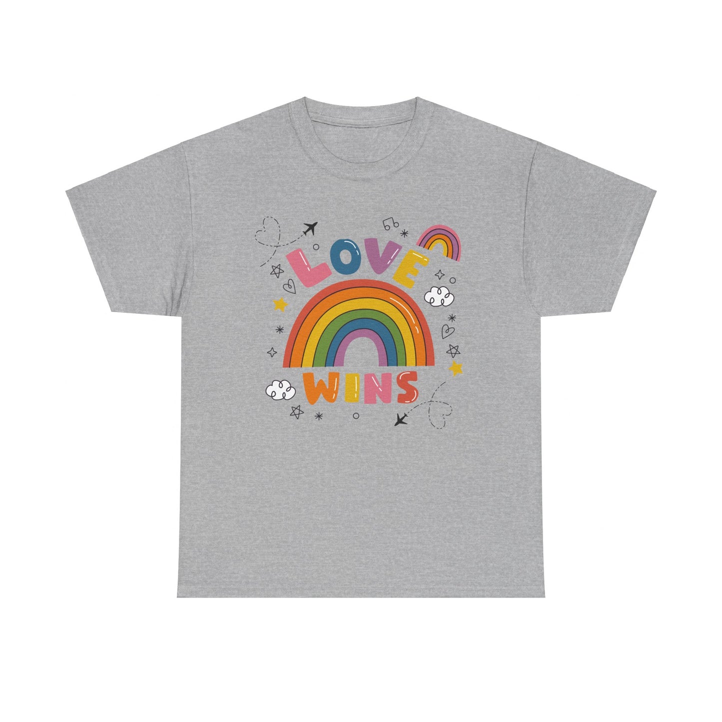 Love Wins Pride Month Unisex Cotton T-Shirt