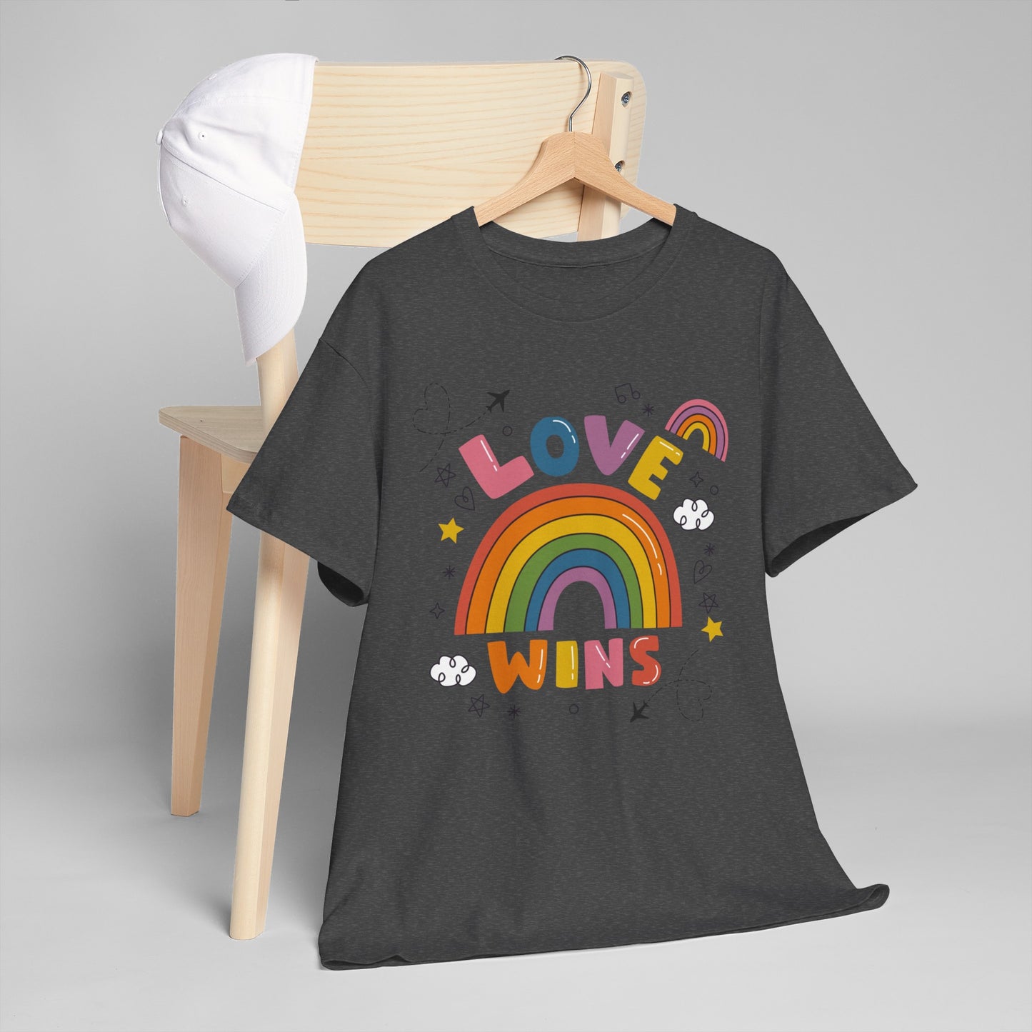 Love Wins Pride Month Unisex Cotton T-Shirt