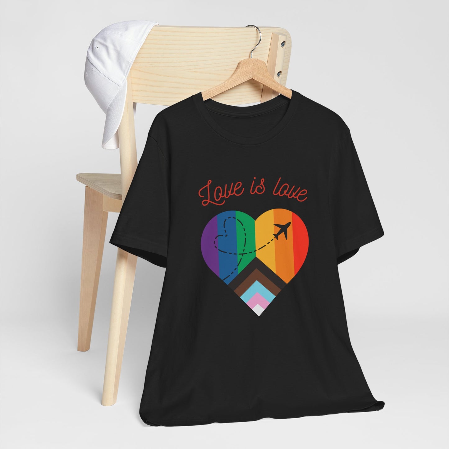 Love is Love Pride Month Unisex Jersey Short Sleeve T-Shirt