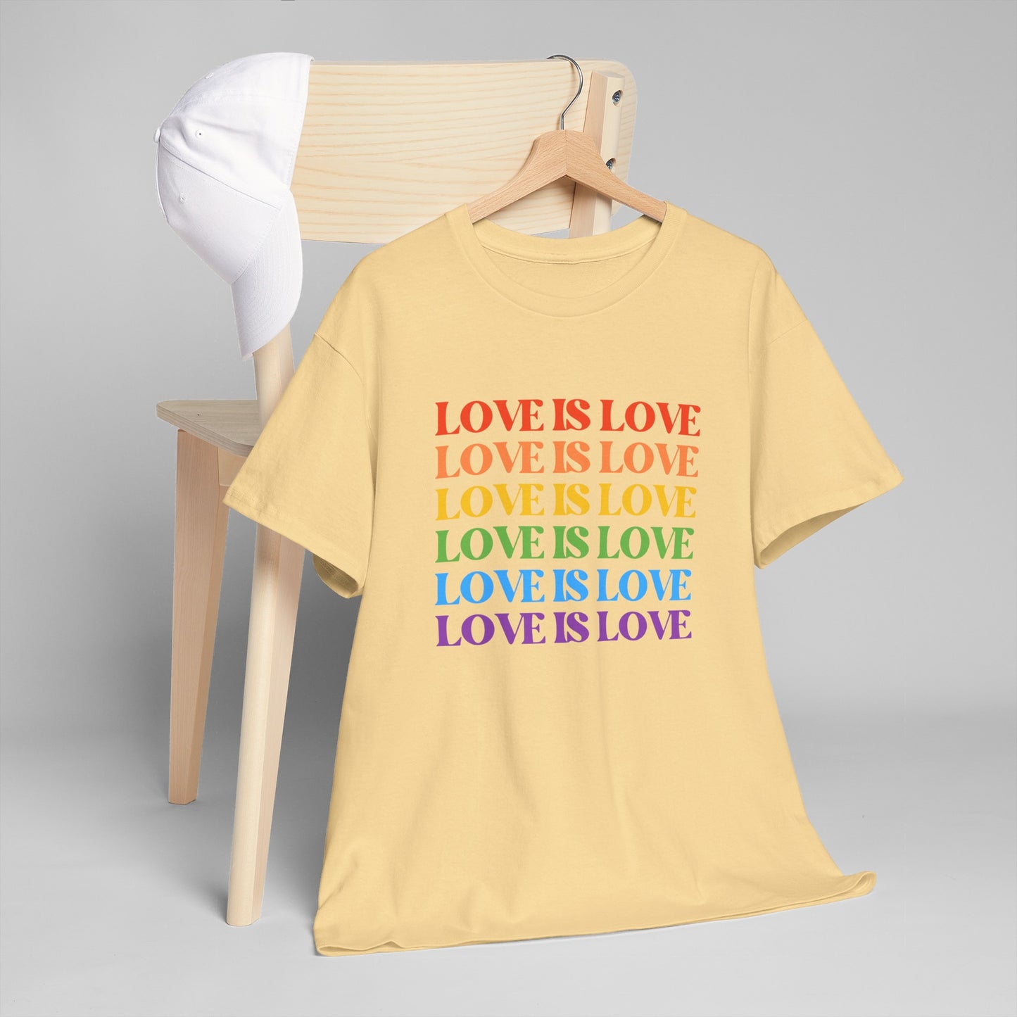 Love is Love Pride Month Unisex Cotton T-Shirt