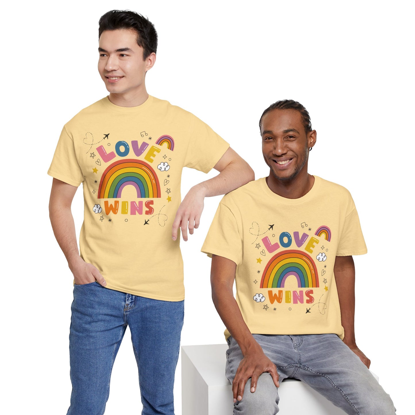 Love Wins Pride Month Unisex Cotton T-Shirt