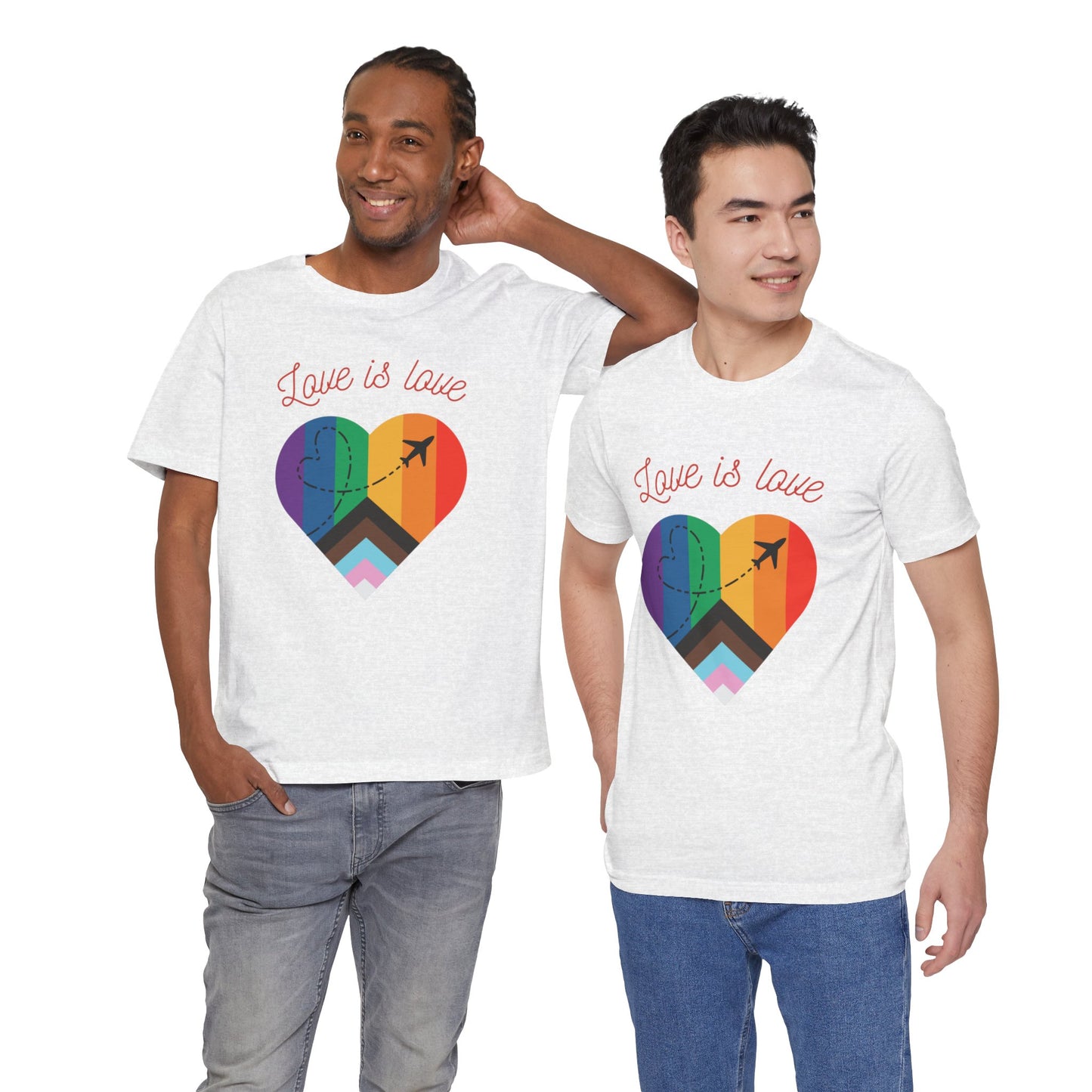 Love is Love Pride Month Unisex Jersey Short Sleeve T-Shirt