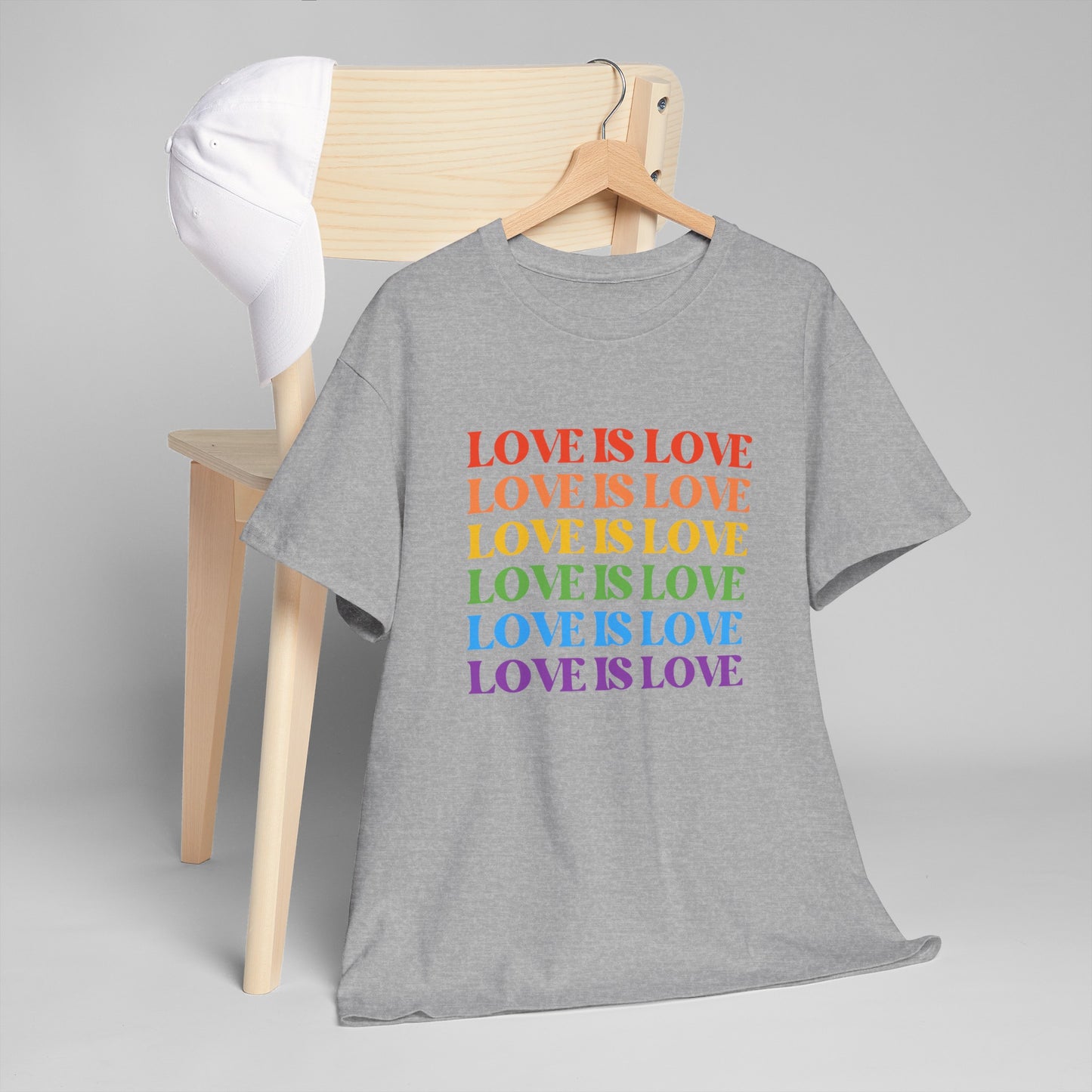 Love is Love Pride Month Unisex Cotton T-Shirt