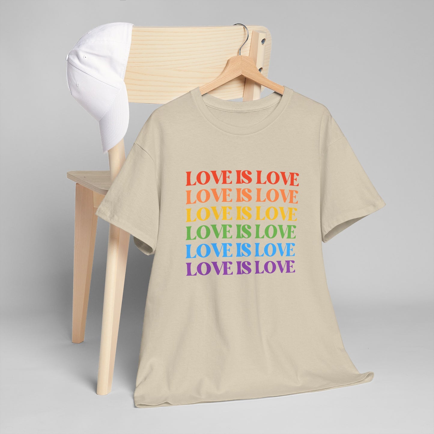 Love is Love Pride Month Unisex Cotton T-Shirt