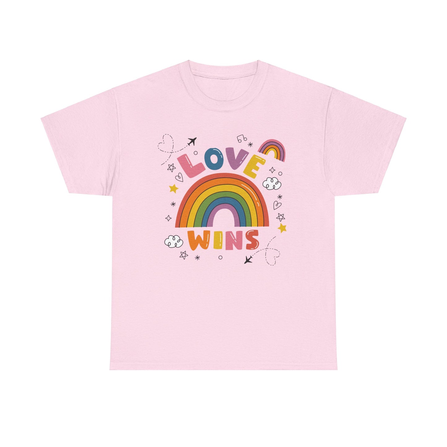 Love Wins Pride Month Unisex Cotton T-Shirt