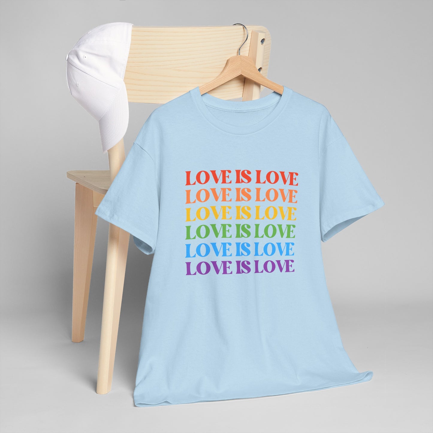 Love is Love Pride Month Unisex Cotton T-Shirt