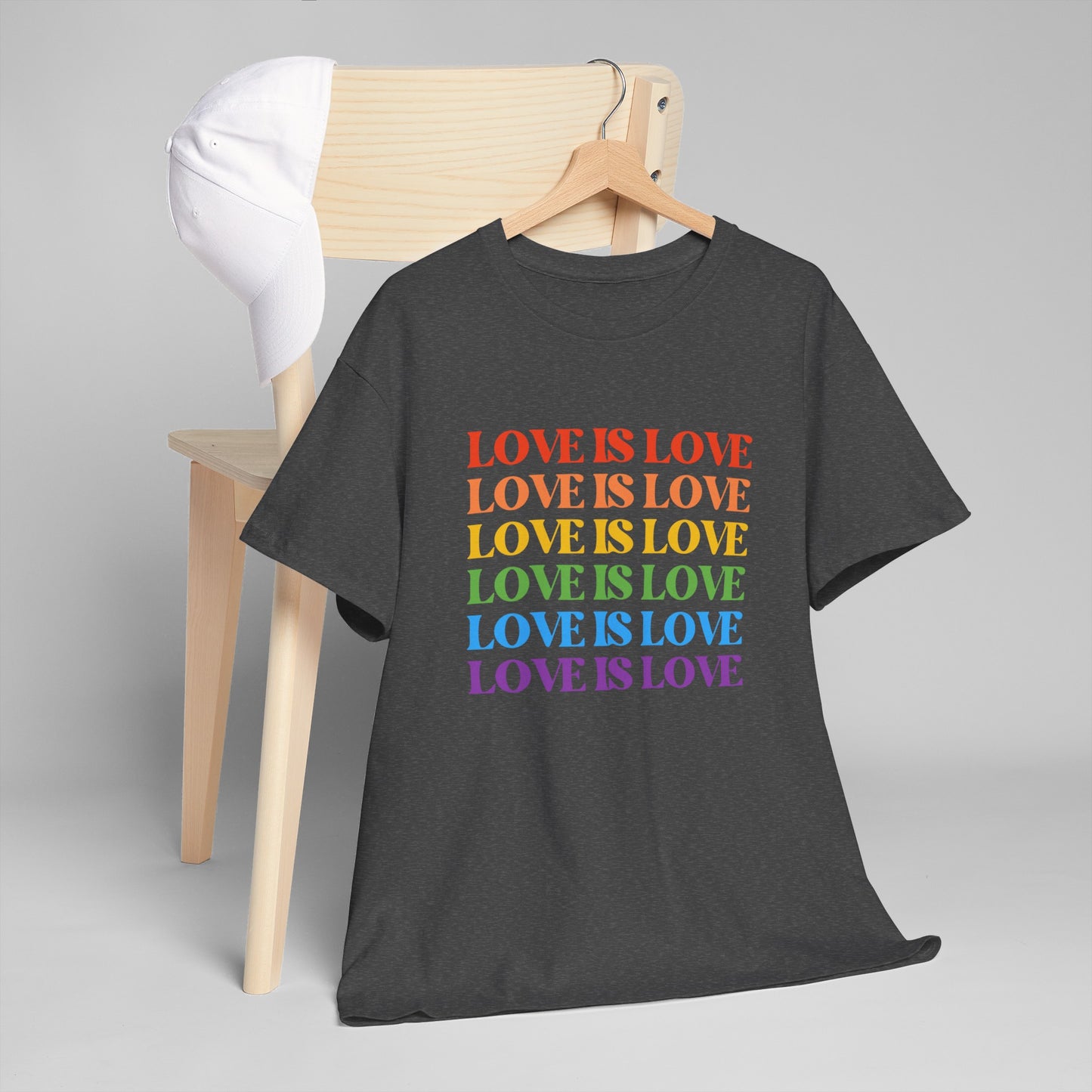 Love is Love Pride Month Unisex Cotton T-Shirt