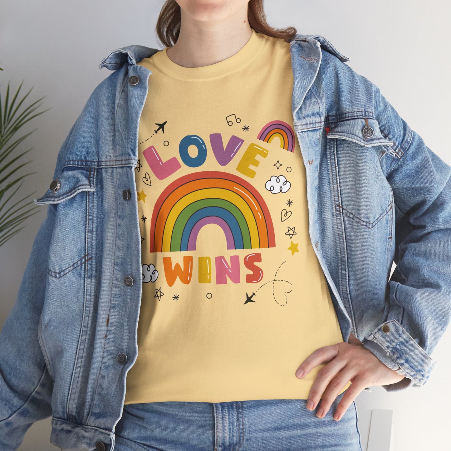 Love Wins Pride Month Unisex Cotton T-Shirt