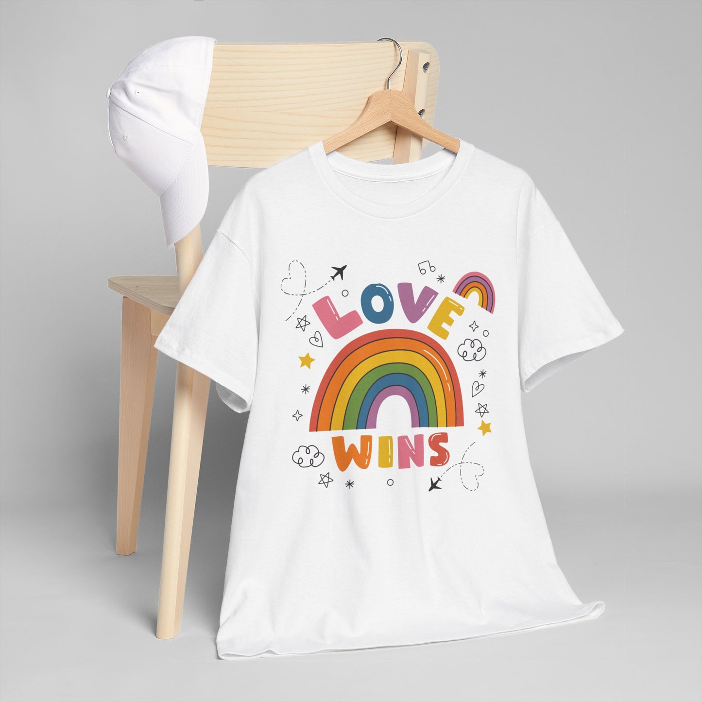 Love Wins Pride Month Unisex Cotton T-Shirt