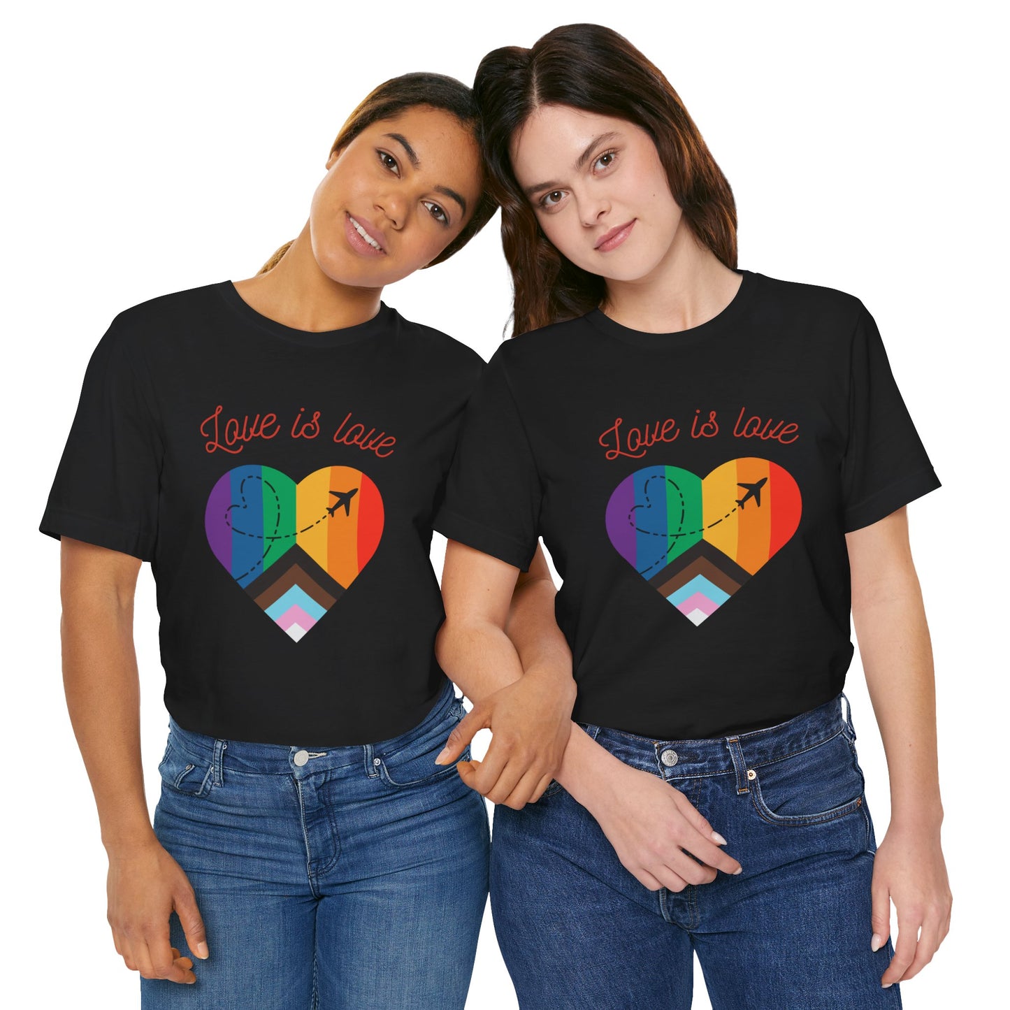 Love is Love Pride Month Unisex Jersey Short Sleeve T-Shirt