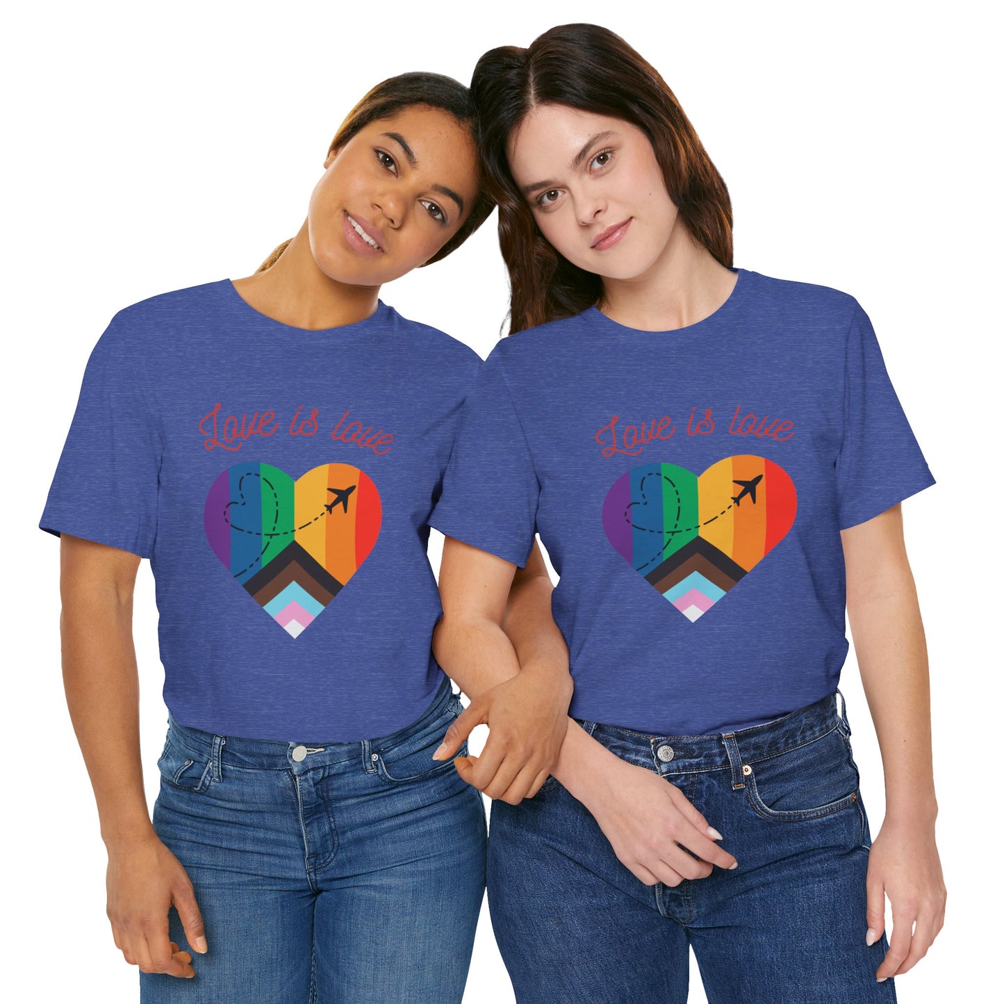 Love is Love Pride Month Unisex Jersey Short Sleeve T-Shirt