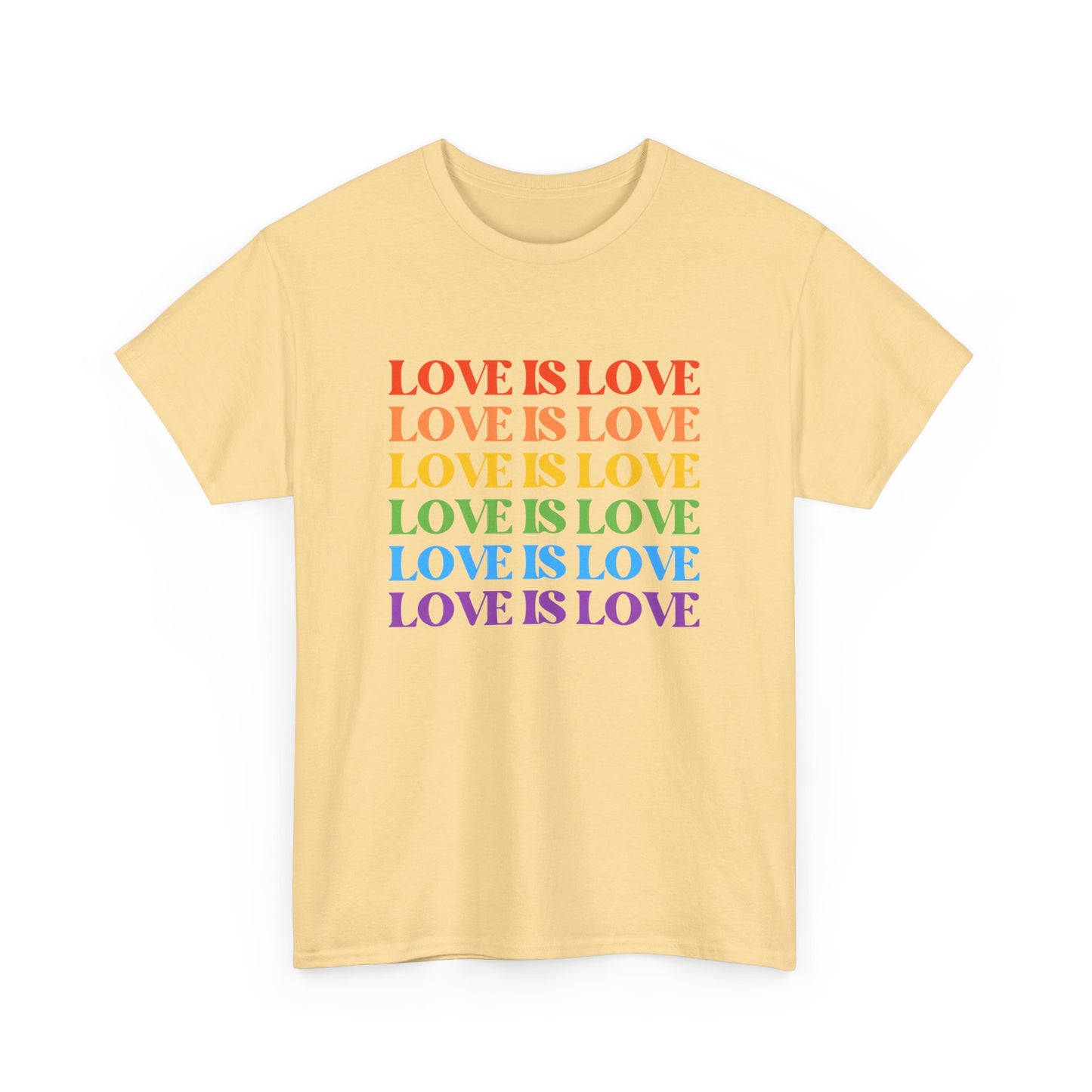 Love is Love Pride Month Unisex Cotton T-Shirt