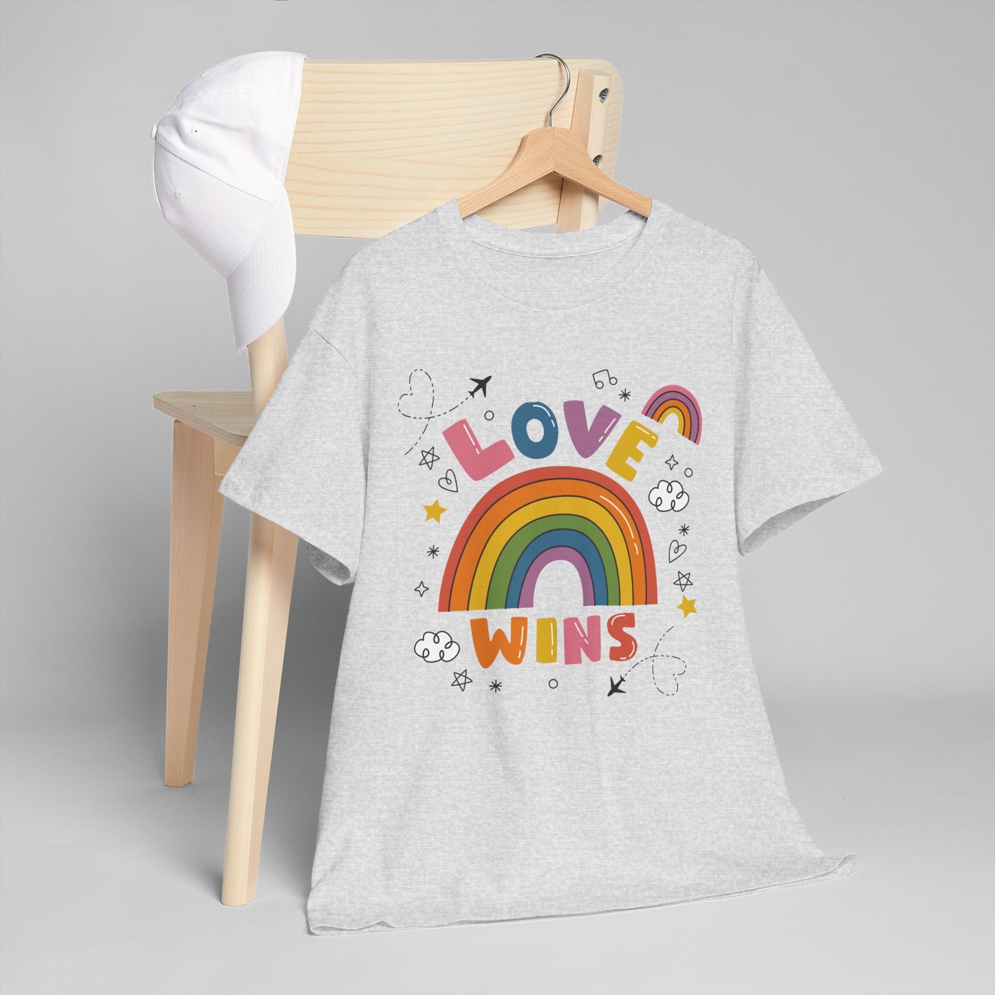 Love Wins Pride Month Unisex Cotton T-Shirt