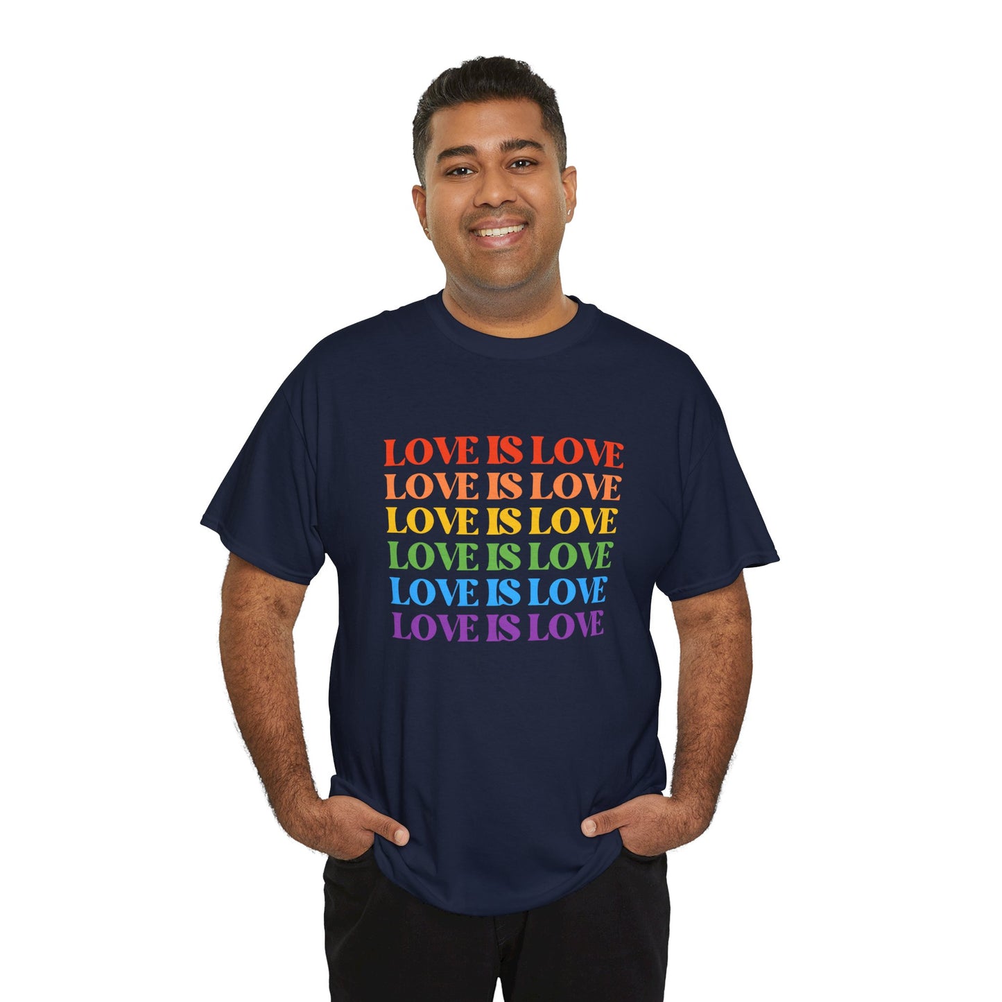 Love is Love Pride Month Unisex Cotton T-Shirt