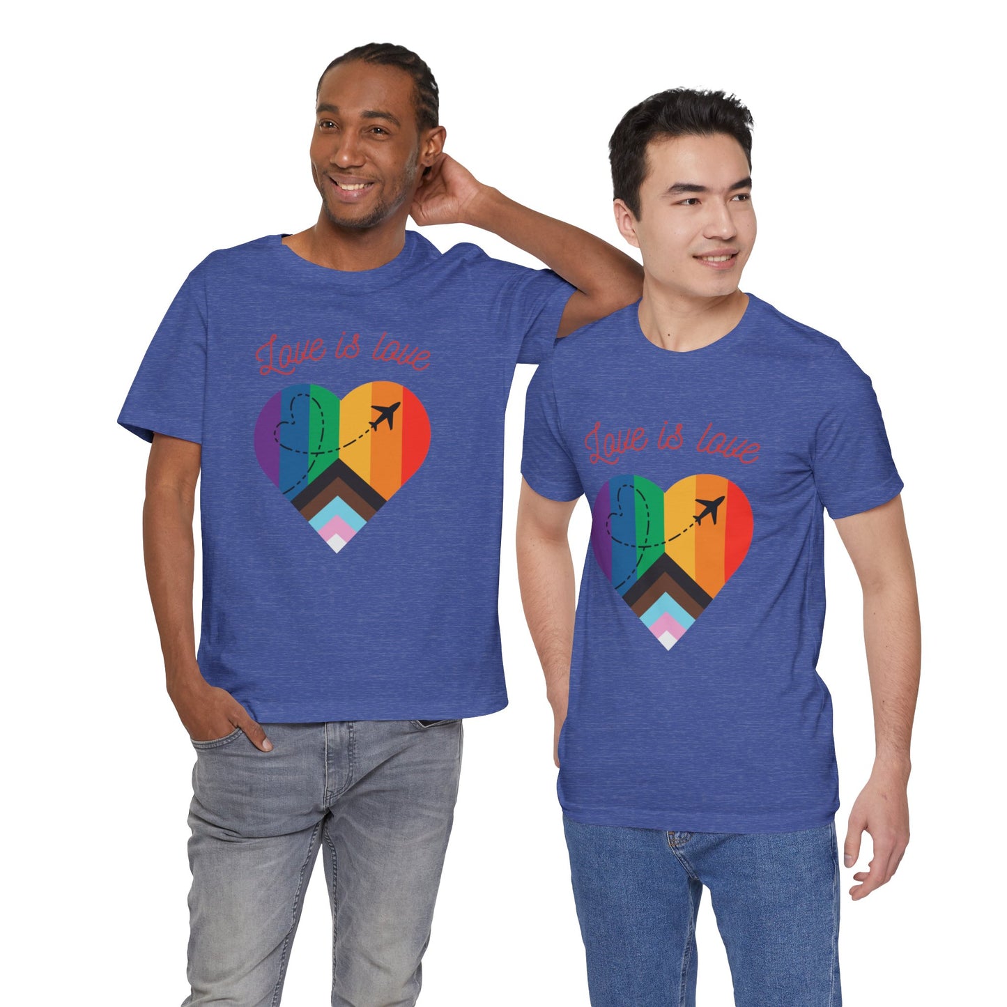 Love is Love Pride Month Unisex Jersey Short Sleeve T-Shirt