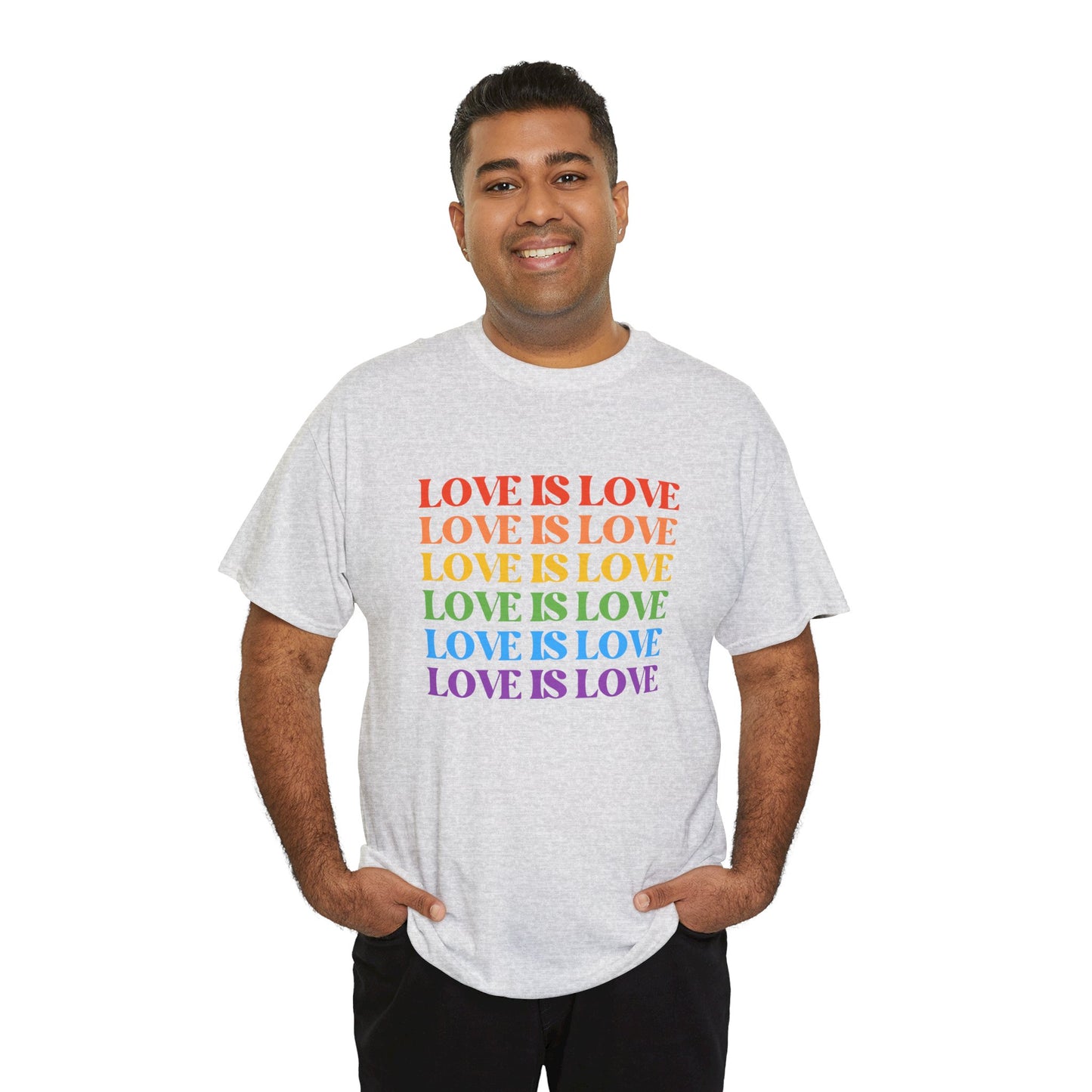 Love is Love Pride Month Unisex Cotton T-Shirt