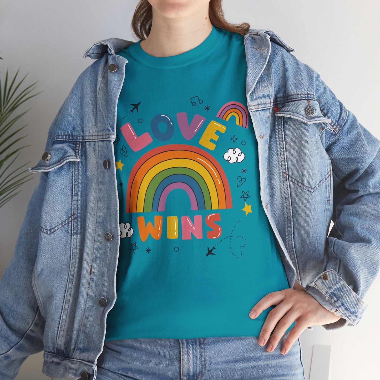 Love Wins Pride Month Unisex Cotton T-Shirt