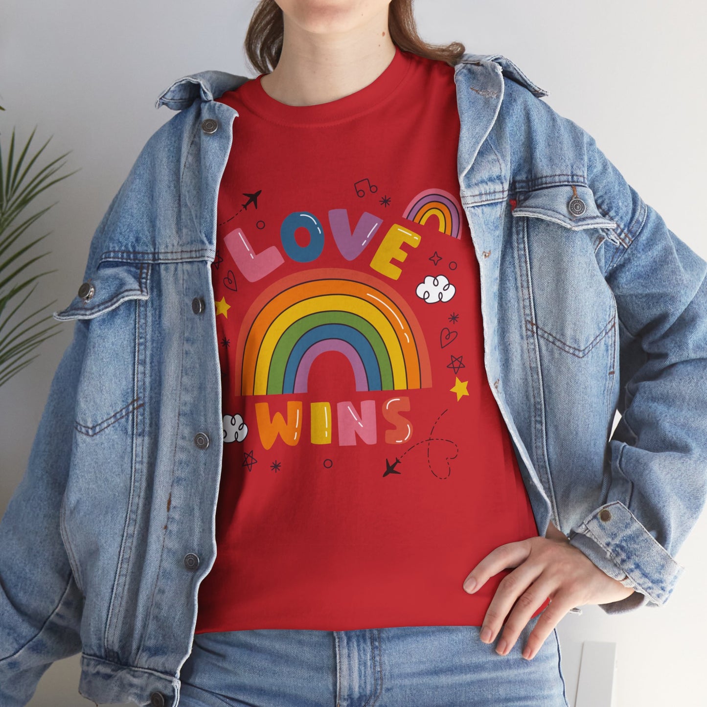 Love Wins Pride Month Unisex Cotton T-Shirt