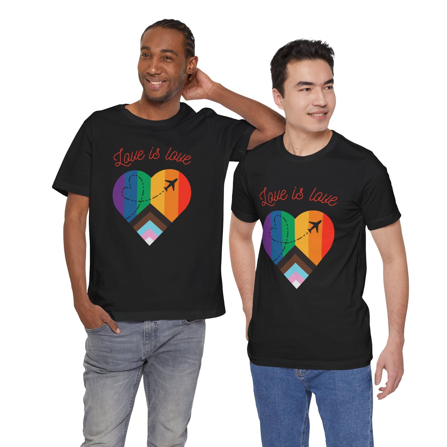 Love is Love Pride Month Unisex Jersey Short Sleeve T-Shirt