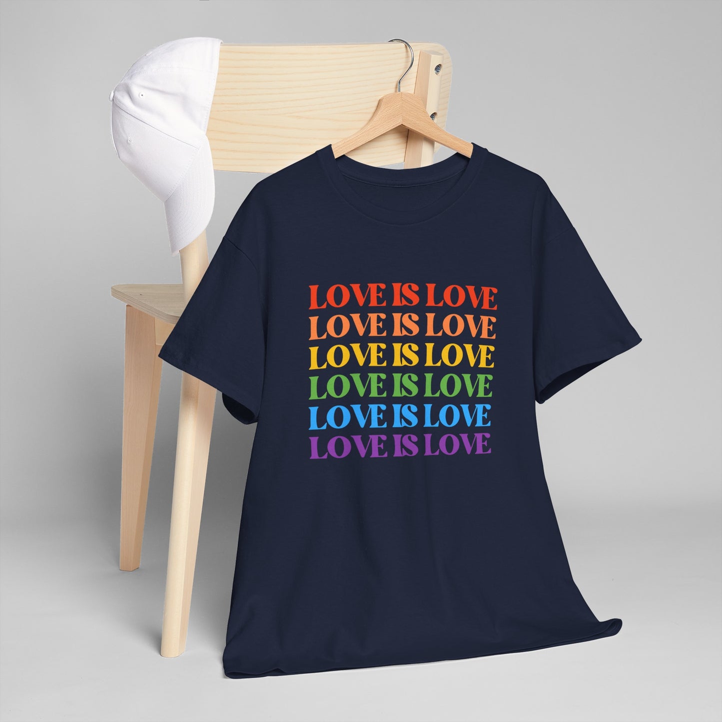 Love is Love Pride Month Unisex Cotton T-Shirt