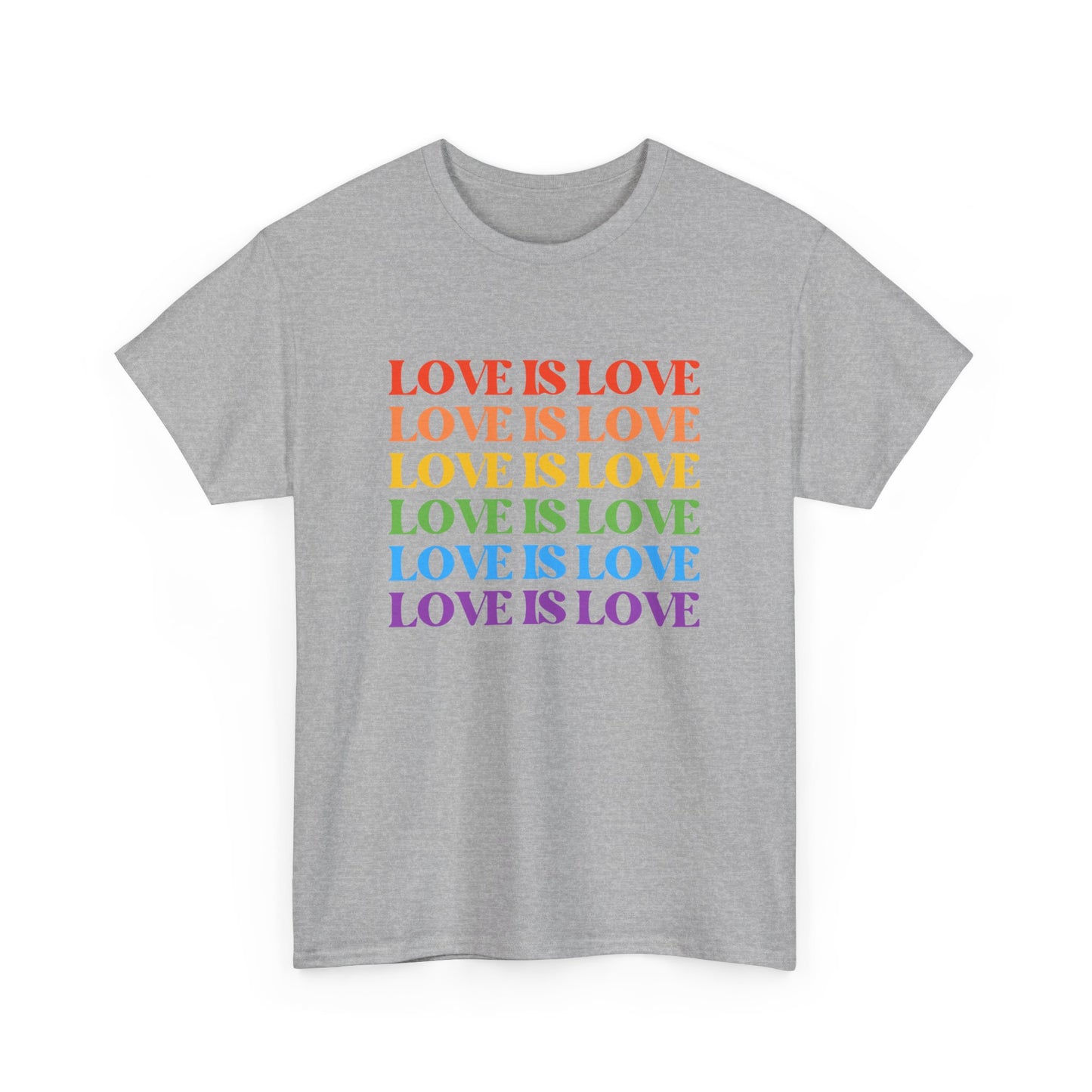 Love is Love Pride Month Unisex Cotton T-Shirt