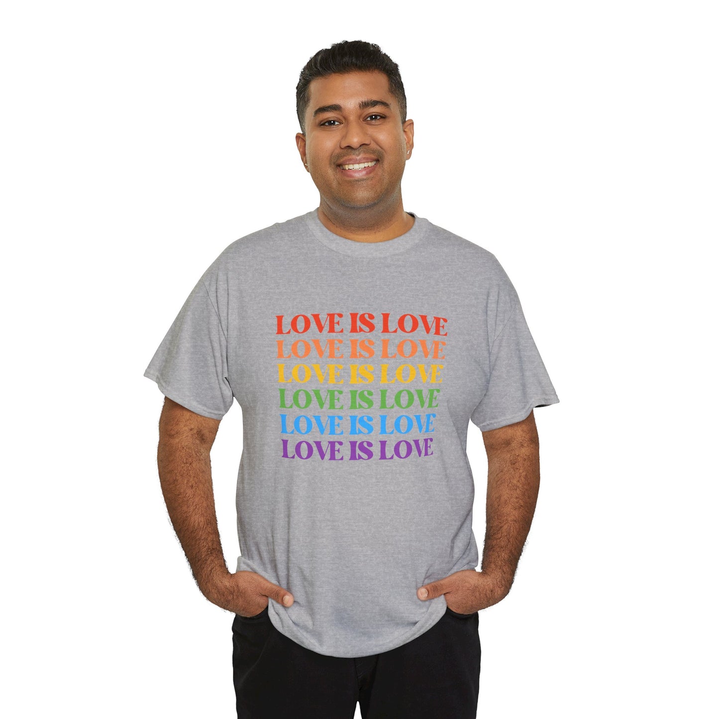 Love is Love Pride Month Unisex Cotton T-Shirt