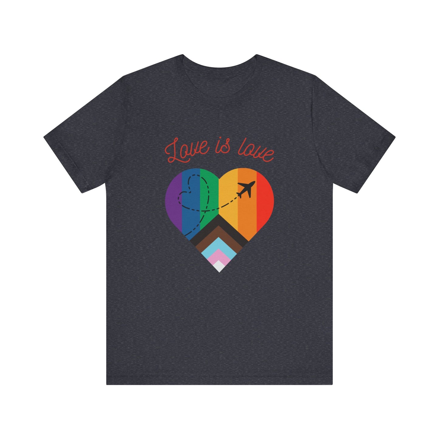 Love is Love Pride Month Unisex Jersey Short Sleeve T-Shirt